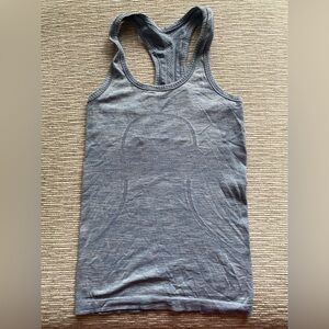 Lululemon blue tank top size 2